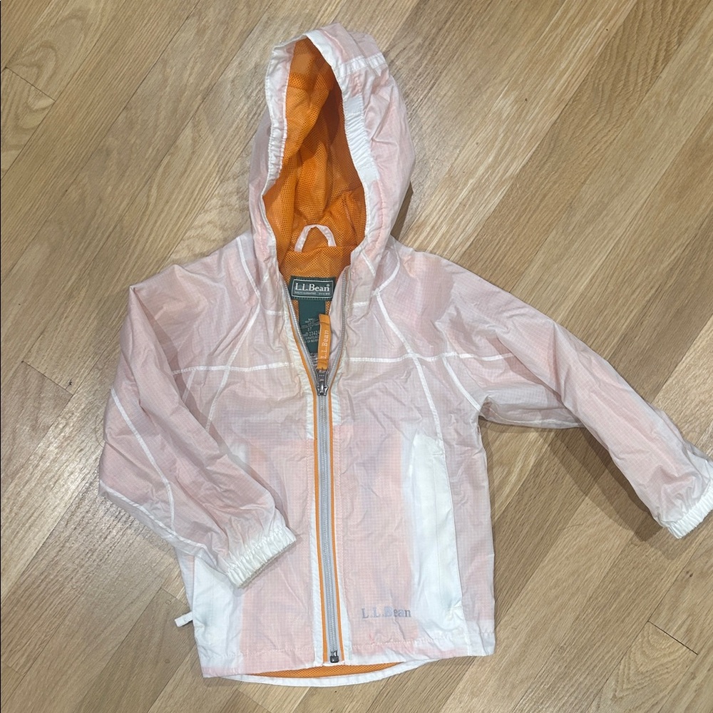 LL bean size 3T rain jacket